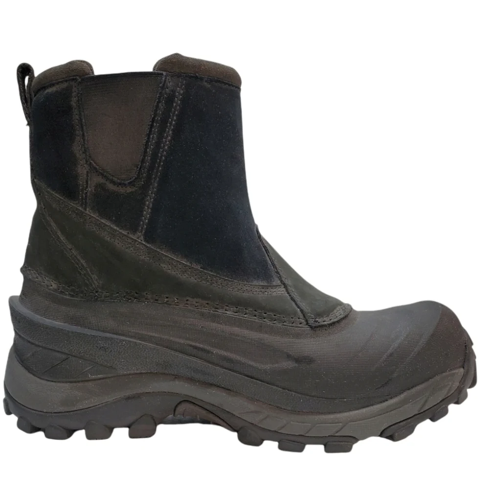 The North Face Mens Chilkat III Pull-On Black Beluga Gray Size 12